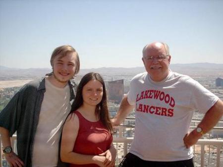 Son Ricky III, his girlfriend, & Moi, 2005 Stratisphere in Vegas