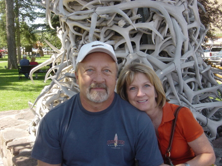 Rick & I - Jackson Hole Summer 2007