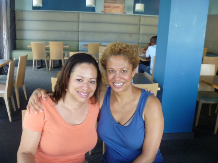 Big sis (CT '78) and Me (I'm in the blue)