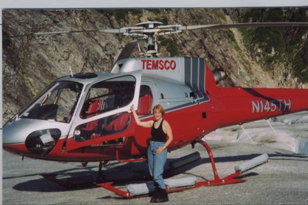 Fly Girl on the Juneau Icefield