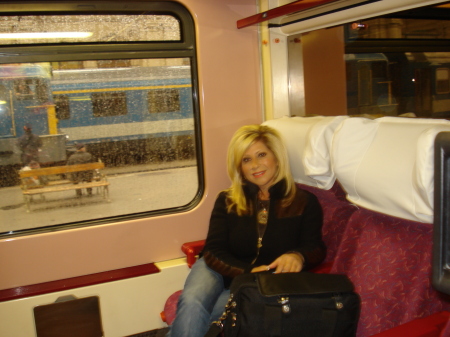 Train from Budapest to Prague/48th B-day