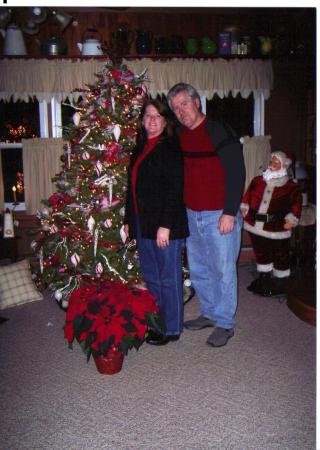 mom and dad on xmas  2006
