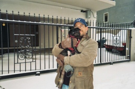 me and my pug winter 04