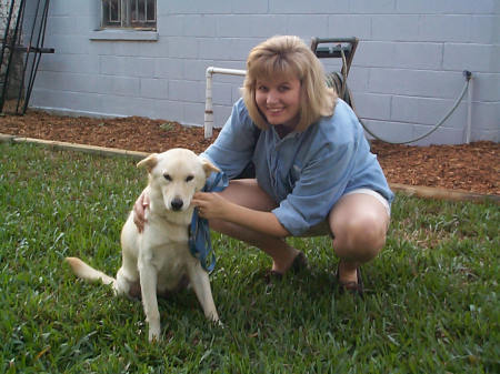 Melissa and Sandy (Dog)