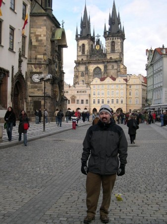 Hanging out in Prague