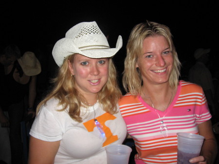 Rose & Kristy at Kenny Chesney Concert