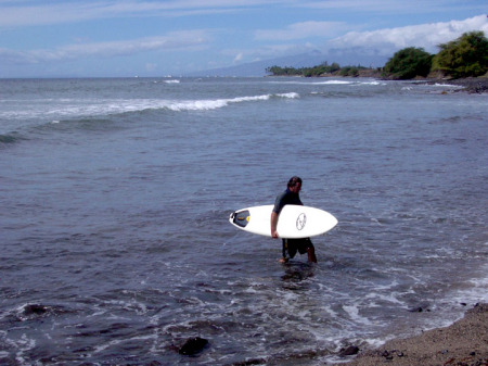 Surfing, Maui, HI '04