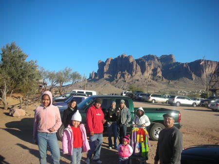 Arizona superstition Mountain