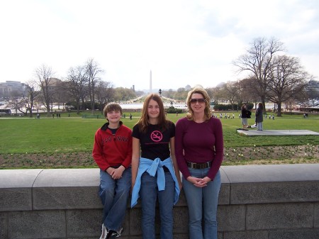 Jennifer, Joshua and I in Washington,DC