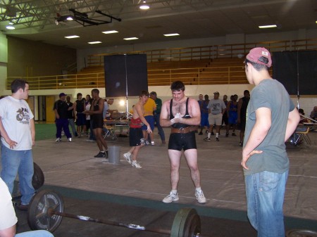 Corey powerlifting