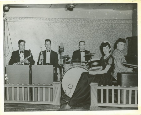 My Mom when she sang in the 1940s near Pittsburgh, PA.