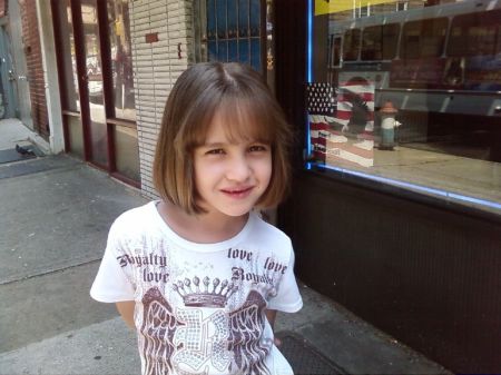 Alyssa gets a haircut