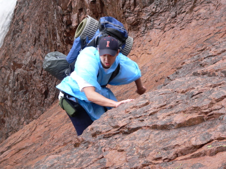 Scaling Superstition Mountain in Arizona