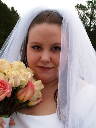 Tristan on her Wedding Day Nov. 2005