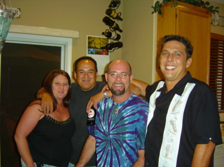 Jenni, Willie, Mike Curran & Me