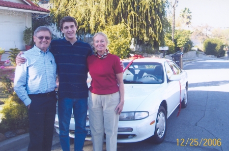 Stan & Elke with grandson Matthew