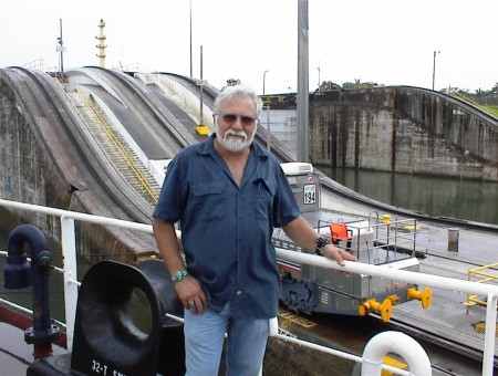 Riding a Ship through the Panama Canal - 2007