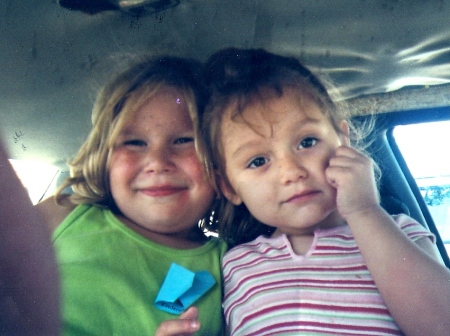 Brittney age 5 (left) Cheyenne age 3 (right)