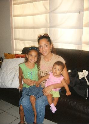 My 3 girls. My daughter Debbie and grandaughters Arianna and Isabella