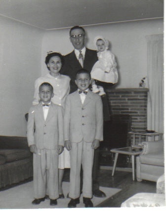 The Hackbardt Family in 1956-57