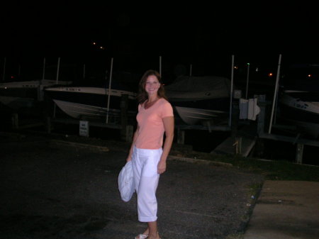 On the boat dock