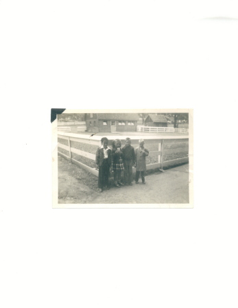 Mrs fox's first grade class at Phila. zoo 1952