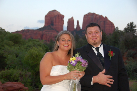 Wedding photo from sedona