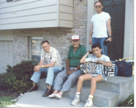 At home in 1985  in Lake Ridge, VA, just outside of D.C.