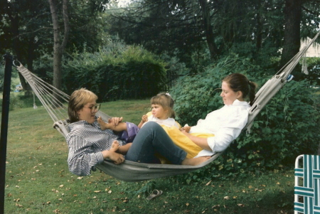 Mysister Arwen, daughter Jen and I