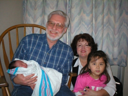 Me, my wife and granddaughters