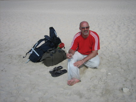 My husband Milan on Thailand trekking tour 2007