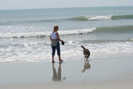 April at the beach 2008