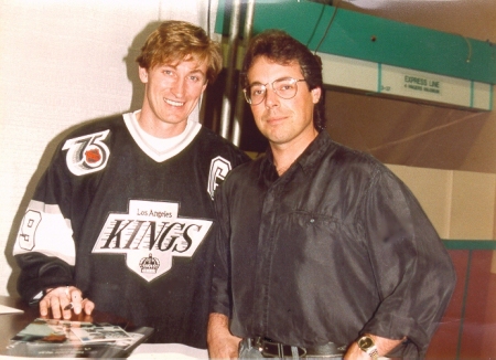 Me and Wayne Gretzky - 1992