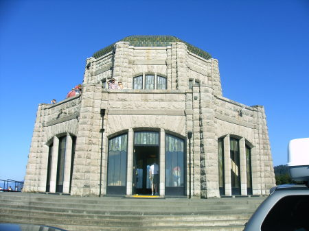 Vista house at Crown Point