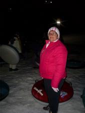 Me Snowtubing