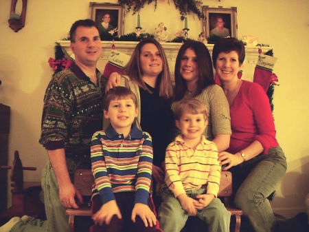 My lovely family Xmas 2006