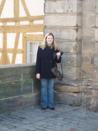 Me at an old castle in Germany
