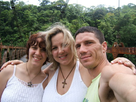 2006 vacation to Costa Rica-Alicia, me, and Kevin