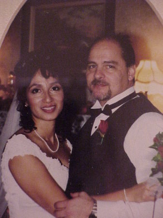 Me & my husband Mark Lowenstein on our wedding day 2001