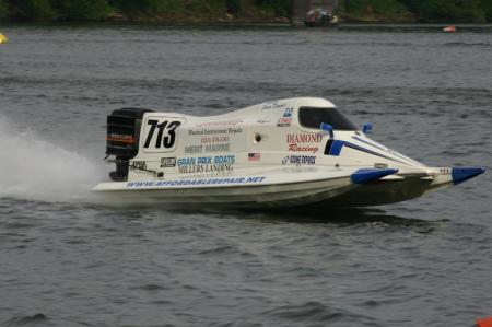 Diamond Racing's Ozone Express -Champ Boat.