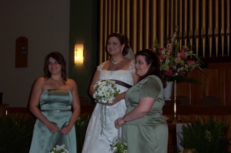 Sara, Erica (Bridesmaid) and Rachel (MOH)