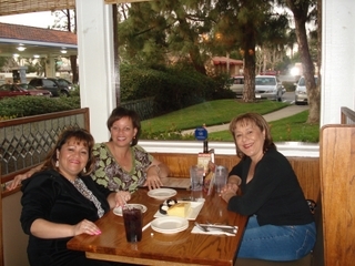 Lunch with Lucy and Sandra - remember them?
