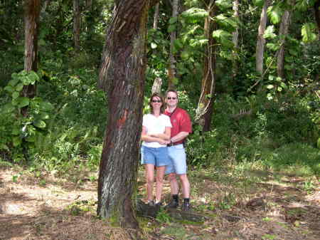 Sherri & I in Maui near Hana