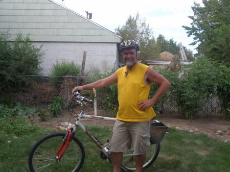 Me and my bicycle - Aug 2008