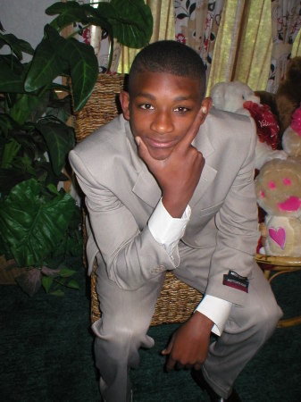 Malik 8th  grade Graduation 006