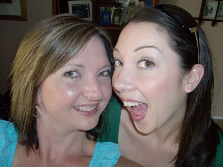 My sister and I April 2008