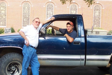 Brandon and my dad 2006