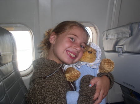Mariah's 1st Time on Airplane