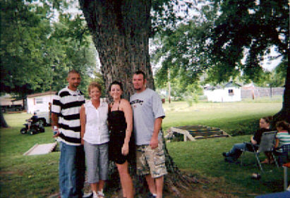 Me and my kids , Nathan , Tony and Ashley..