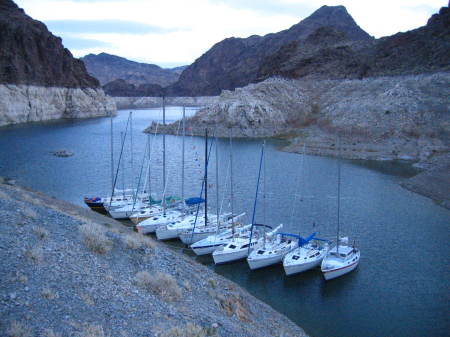 Sailing club raftup